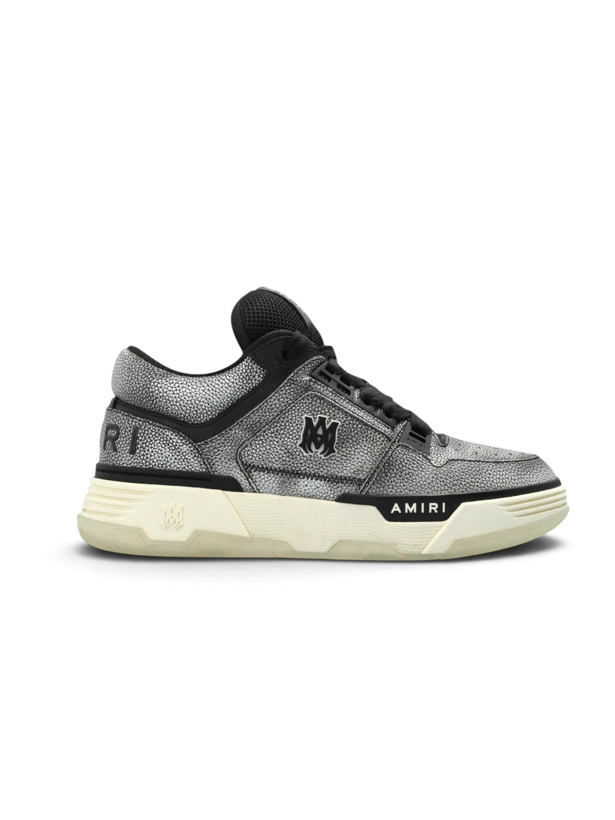 AMIRI MA-1 PEBBLED SILVER BLACK