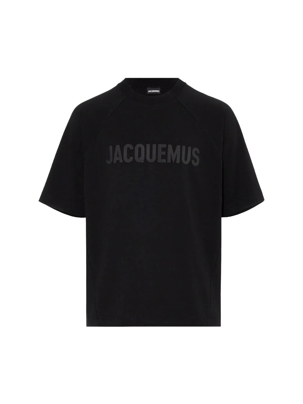 JACQUEMUS BIG LOGO T SHIRT BLACK