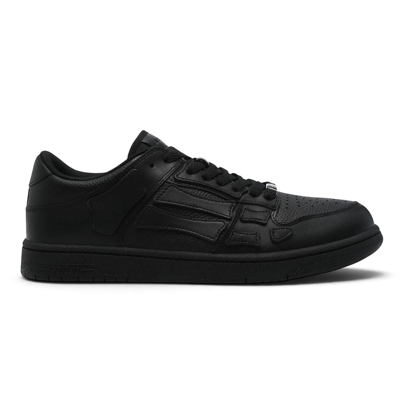 AMIRI SKEL TOP LOW TRIPLE BLACK