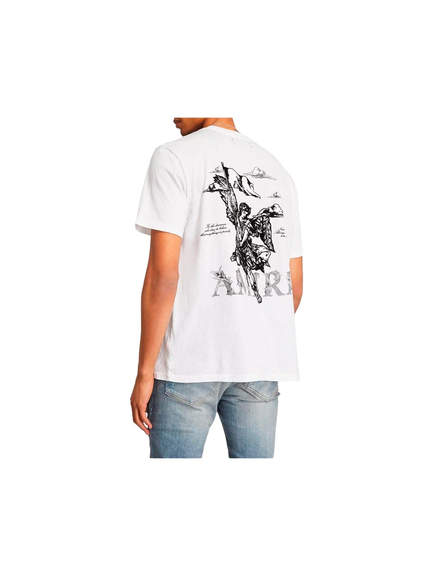 AMIRI ANGEL WHITE T SHIRT