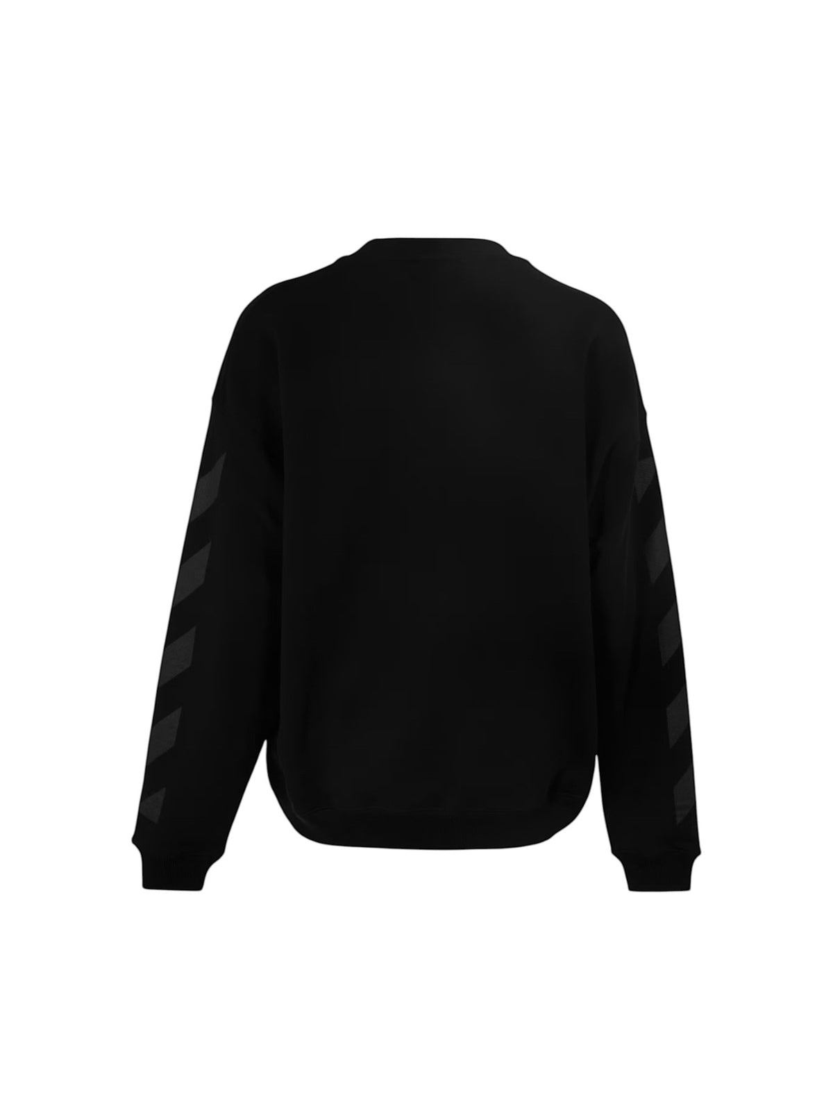 OFF WHITE CREWNECK BLACK DIAGS BLACK