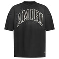 AMIRI DISTRESSED LOGO T SHIRT BLACK