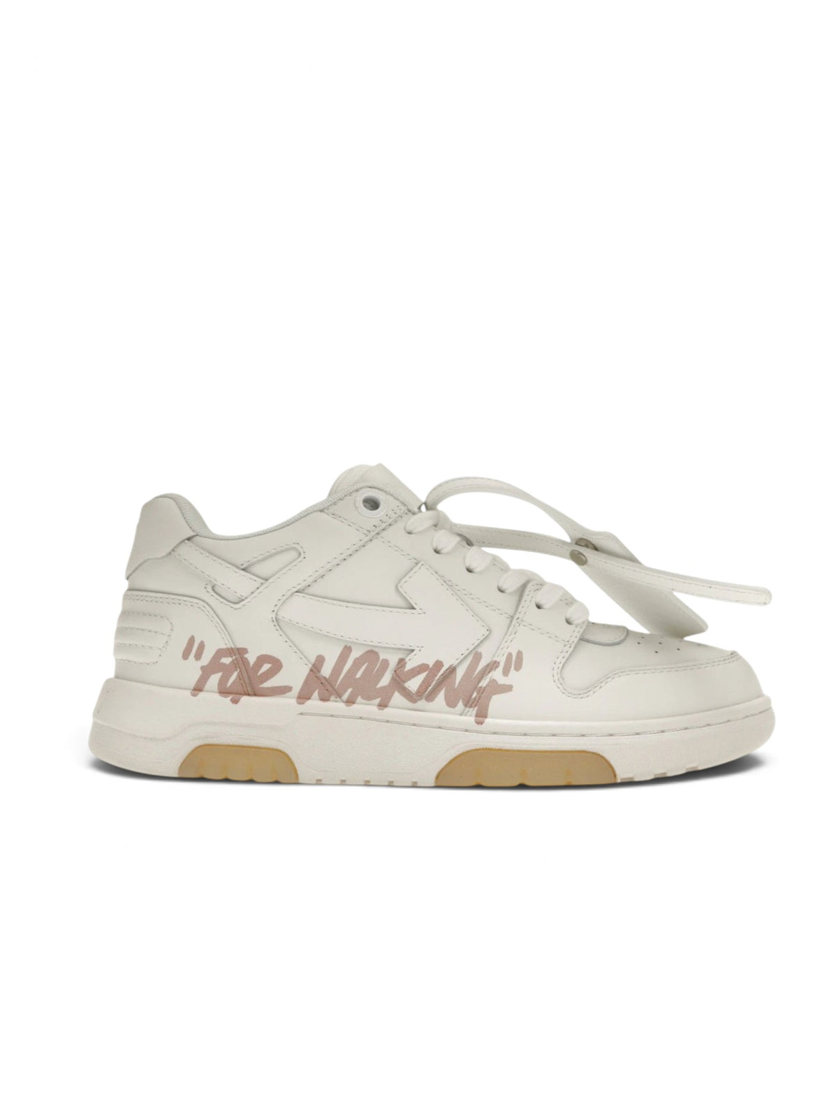 OFF WHITE OUT OF OFFICE 'FOR WALKING' WHITE PINK 