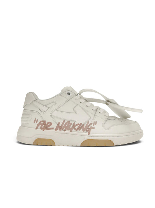 OFF WHITE OUT OF OFFICE 'FOR WALKING' WHITE PINK 