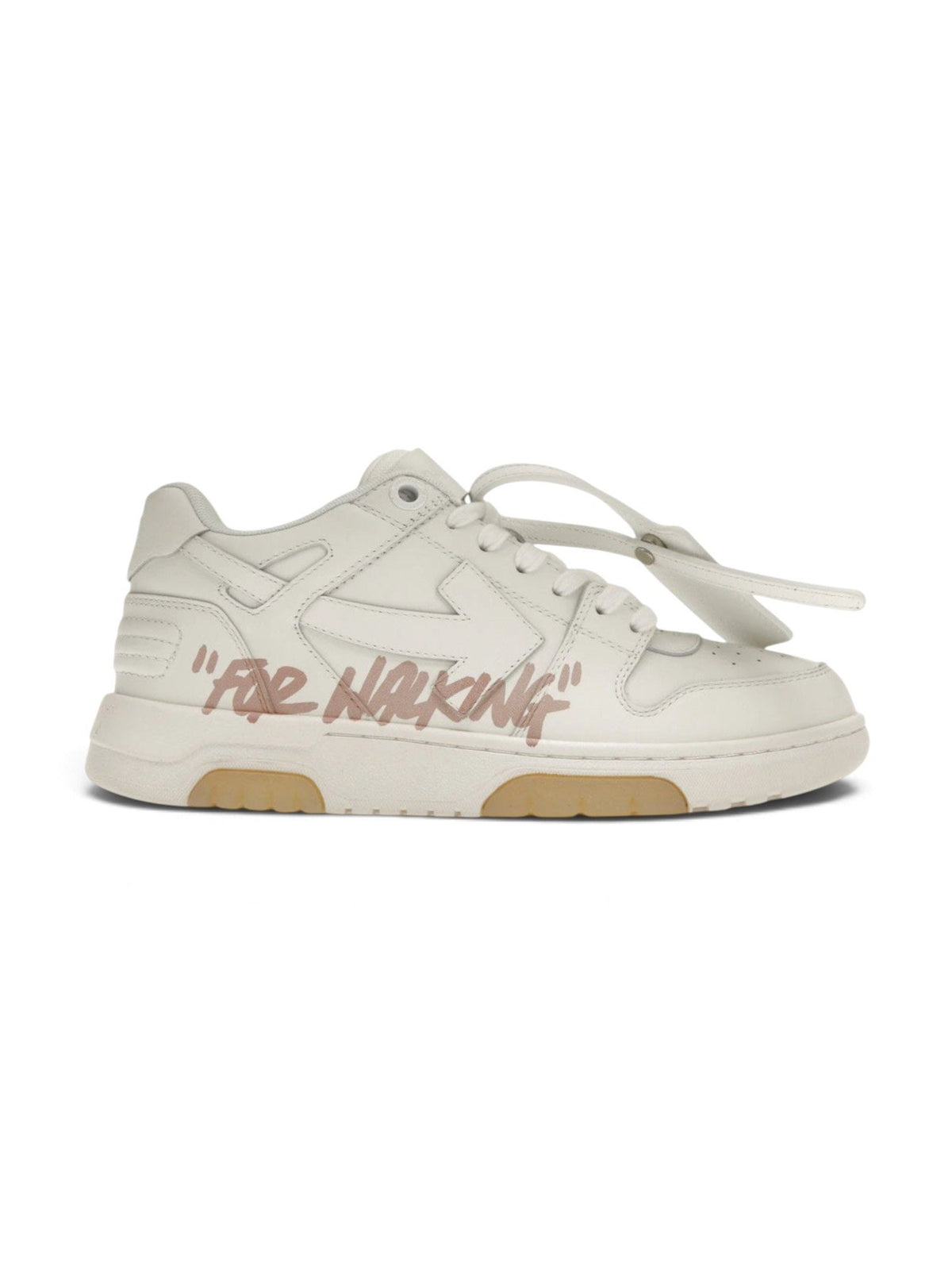 OFF WHITE OUT OF OFFICE 'FOR WALKING' WHITE PINK 