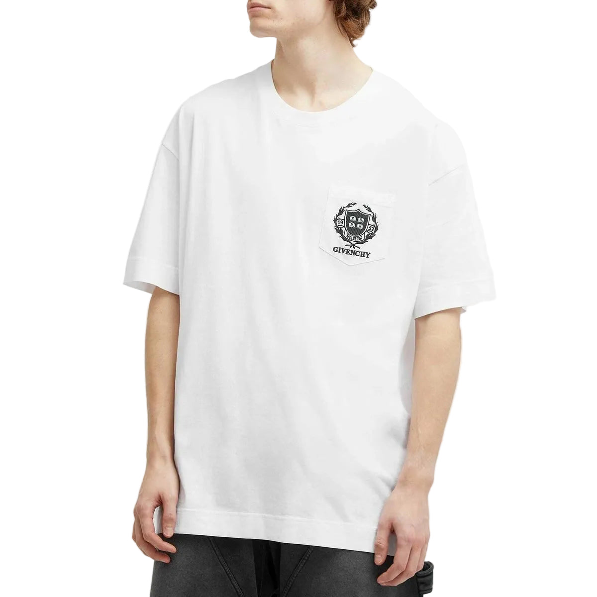 GIVENCHY CREST WHITE TEE