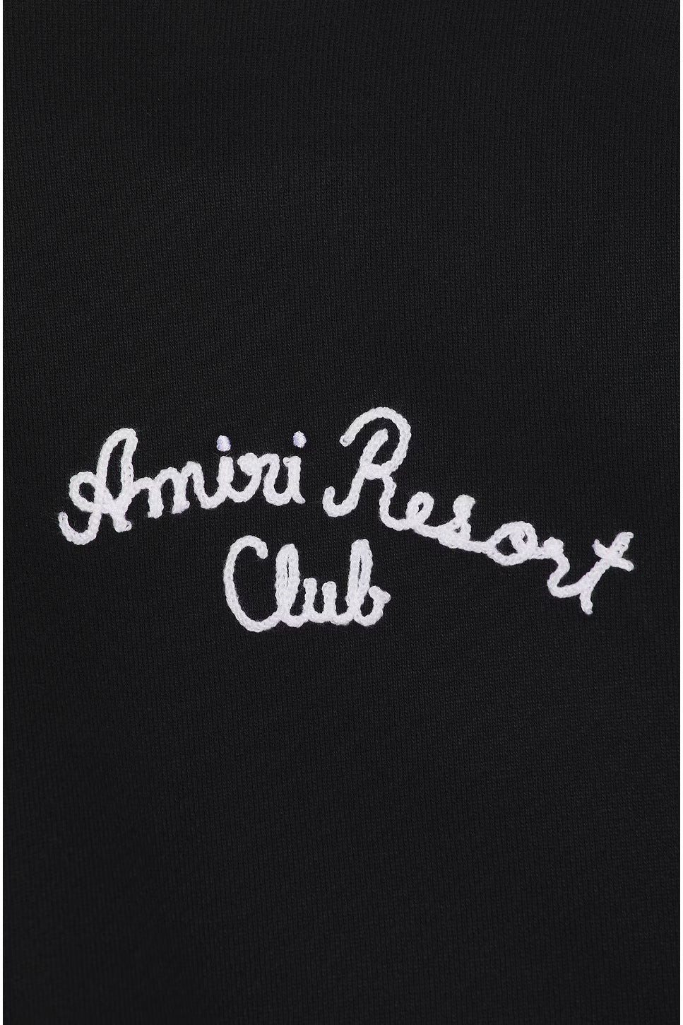 AMIRI RESORT CLUB HOODIE BLACK