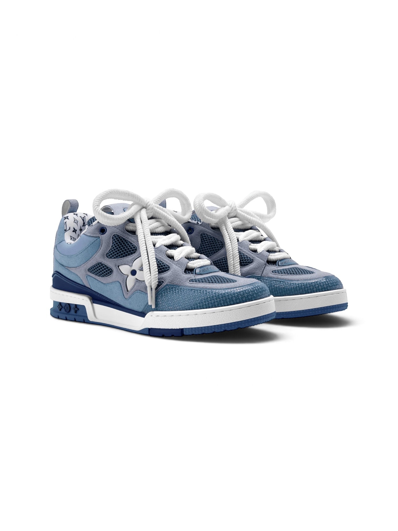 LOUIS VUITTON SKATE GREY BLUE