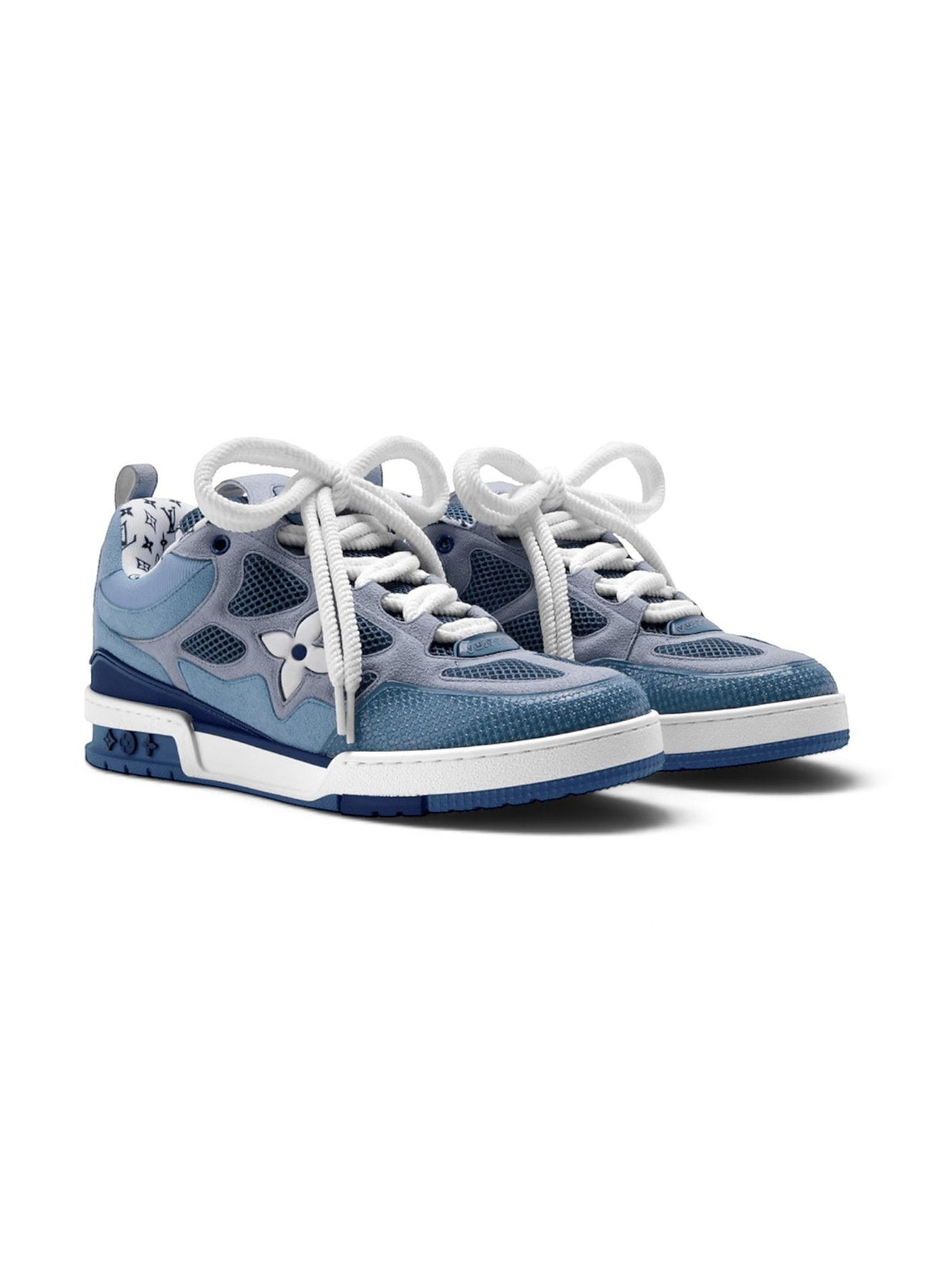 LOUIS VUITTON SKATE GREY BLUE