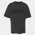 BALENCIAGA PATCH VINTAGE BLACK T-SHIRT