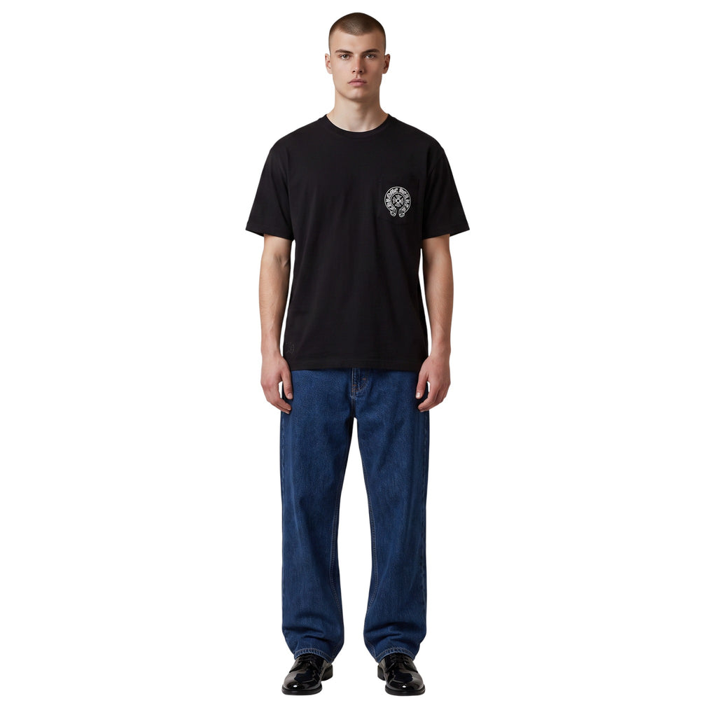CHROME HEARTS HORSESHOE MIAMI T-SHIRT BLACK