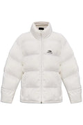 BALENCIAGA SKIWEAR DOWN OVERSIZE JACKET WHITE
