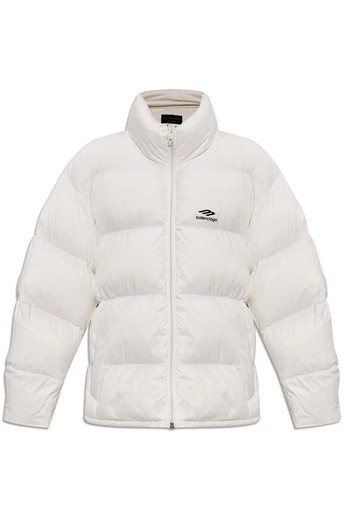 BALENCIAGA SKIWEAR DOWN OVERSIZE JACKET WHITE