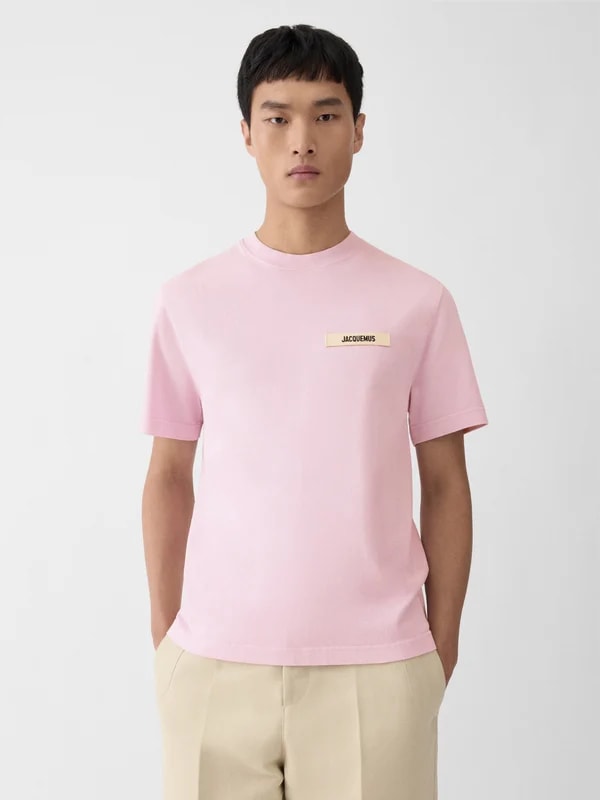 JACQUEMUS LE GROSS T-SHIRT PINK