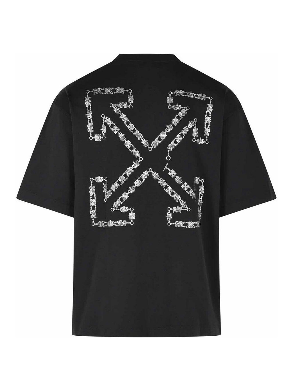 OFF WHITE CHAIN ARROW T-SHIRT BLACK