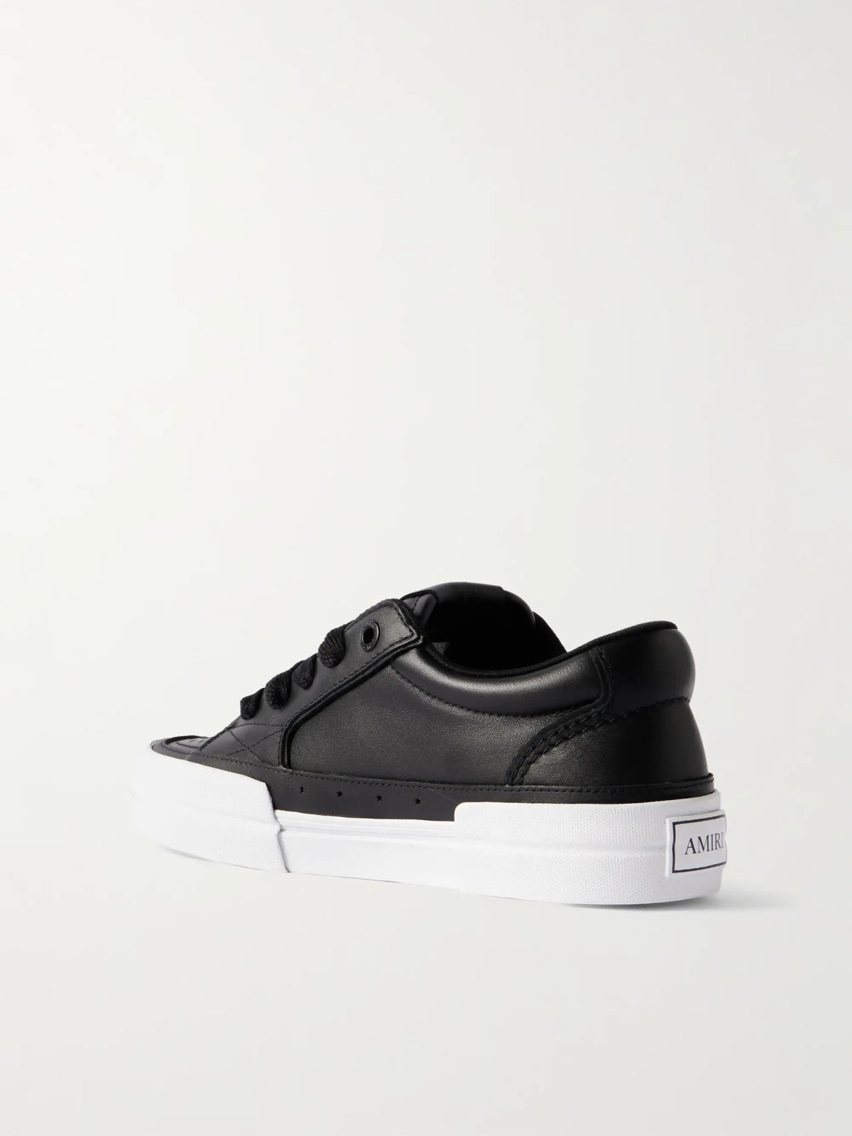 AMIRI SUNSET SKATE LOW BLACK WHITE