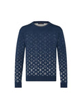 LOUIS VUITTON LVSE MONOGRAM DEGRADE CREWNECK DARK OCEAN