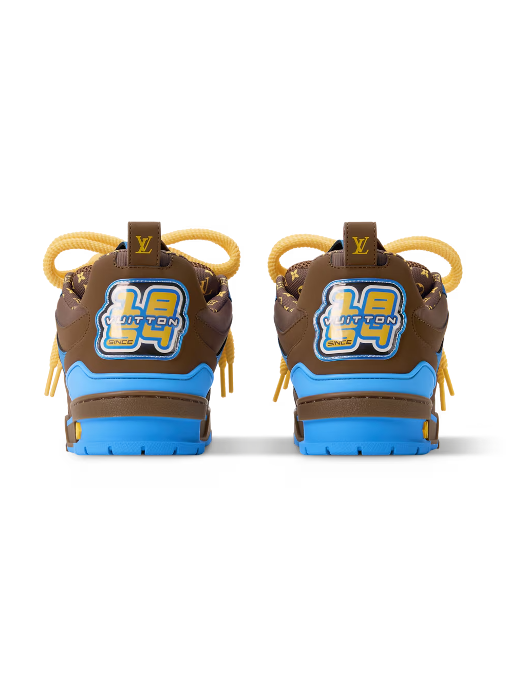 LOUIS VUITTON LV SKATE BROWN BLUE YELLOW