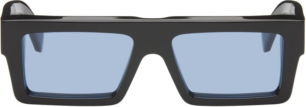 OFF WHITE BLACK BLUE RUBY SUNGLASSES