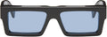 OFF WHITE BLACK BLUE RUBY SUNGLASSES