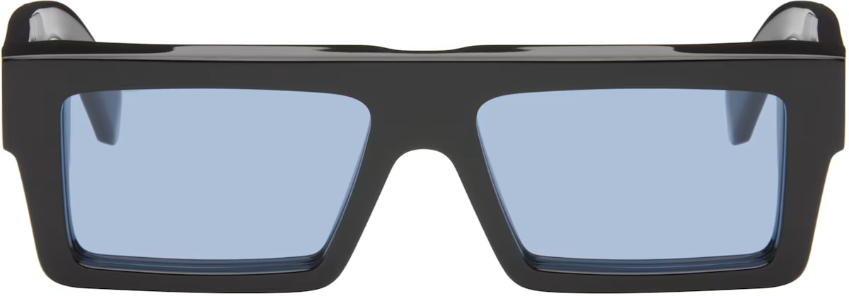 OFF WHITE BLACK BLUE RUBY SUNGLASSES