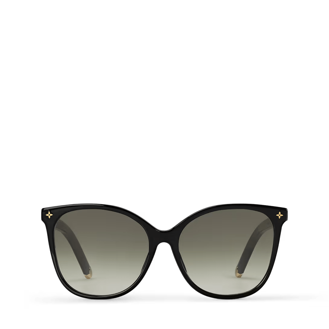 LOUIS VUITTON MY MONOGRAM LIGHT CAT EYE SUNGLASSES BLACK