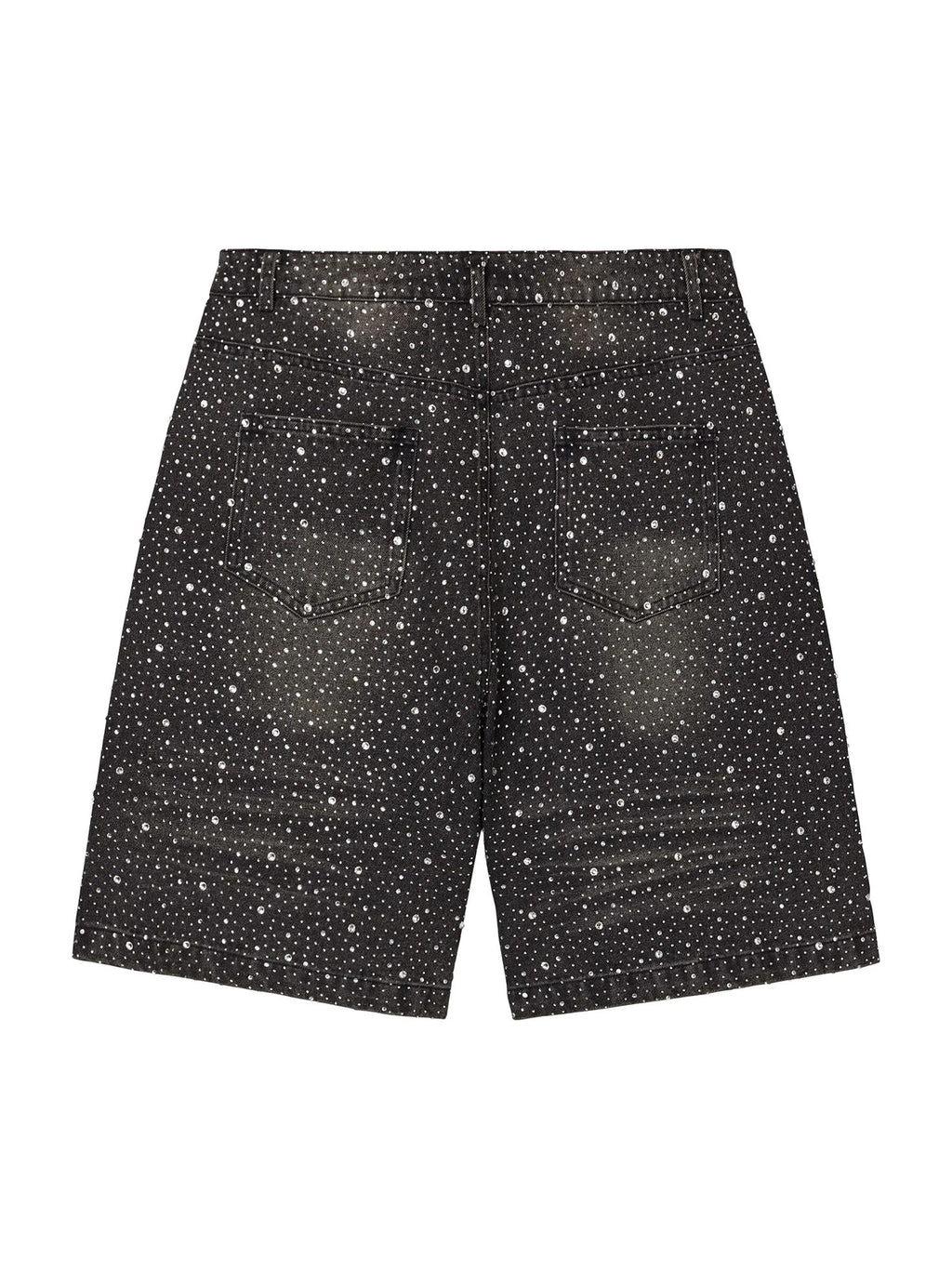 VALLEY RAINSTORM CRYSTAL JORTS BLACK