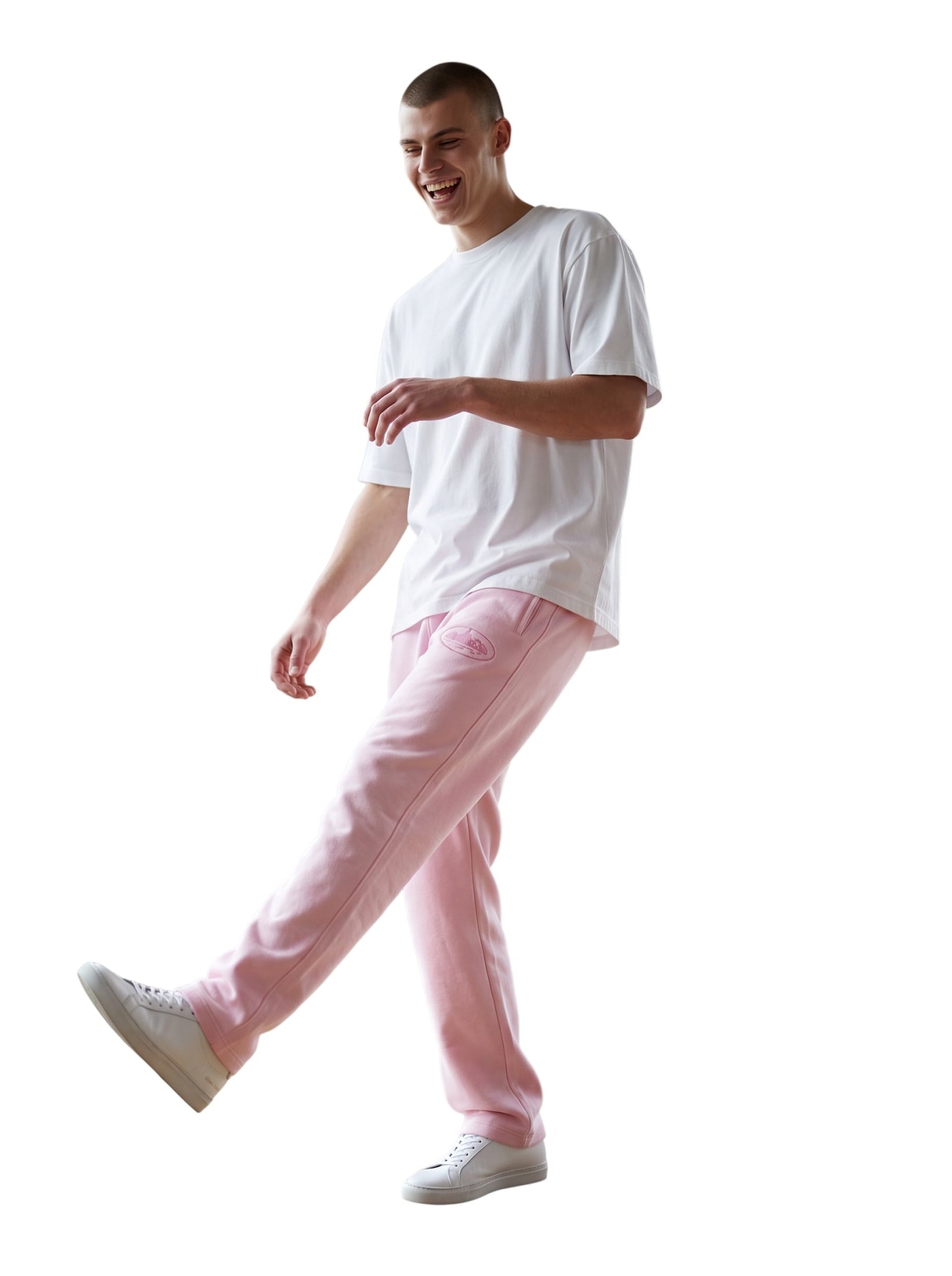 CORTEIZ ISLAND KNOCKOUT SWEATPANTS  PINK