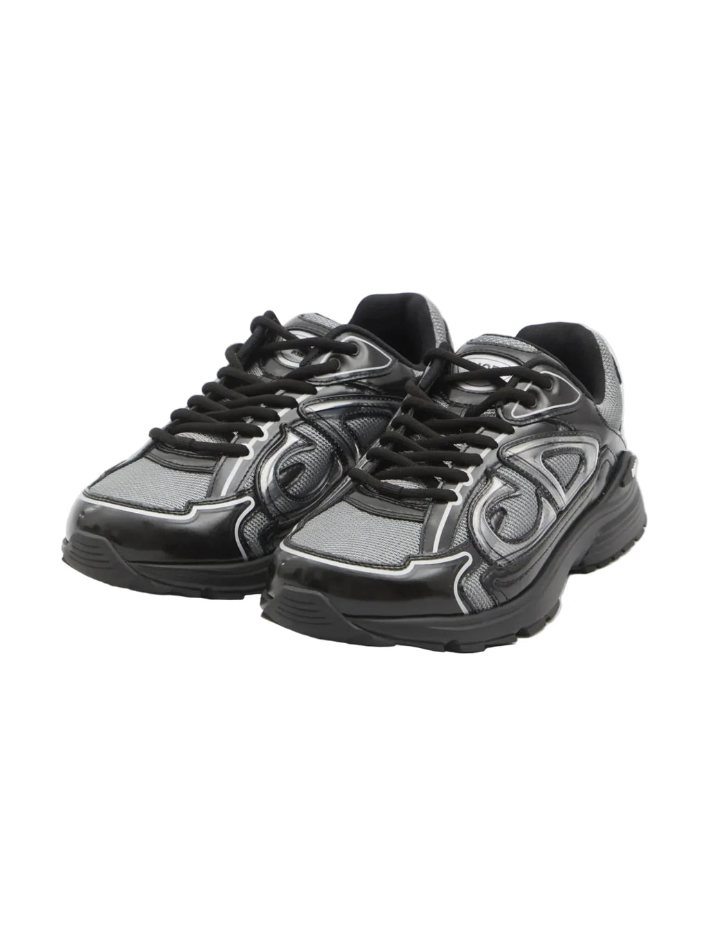 DIOR B30 GREY BLACK SNEAKERS