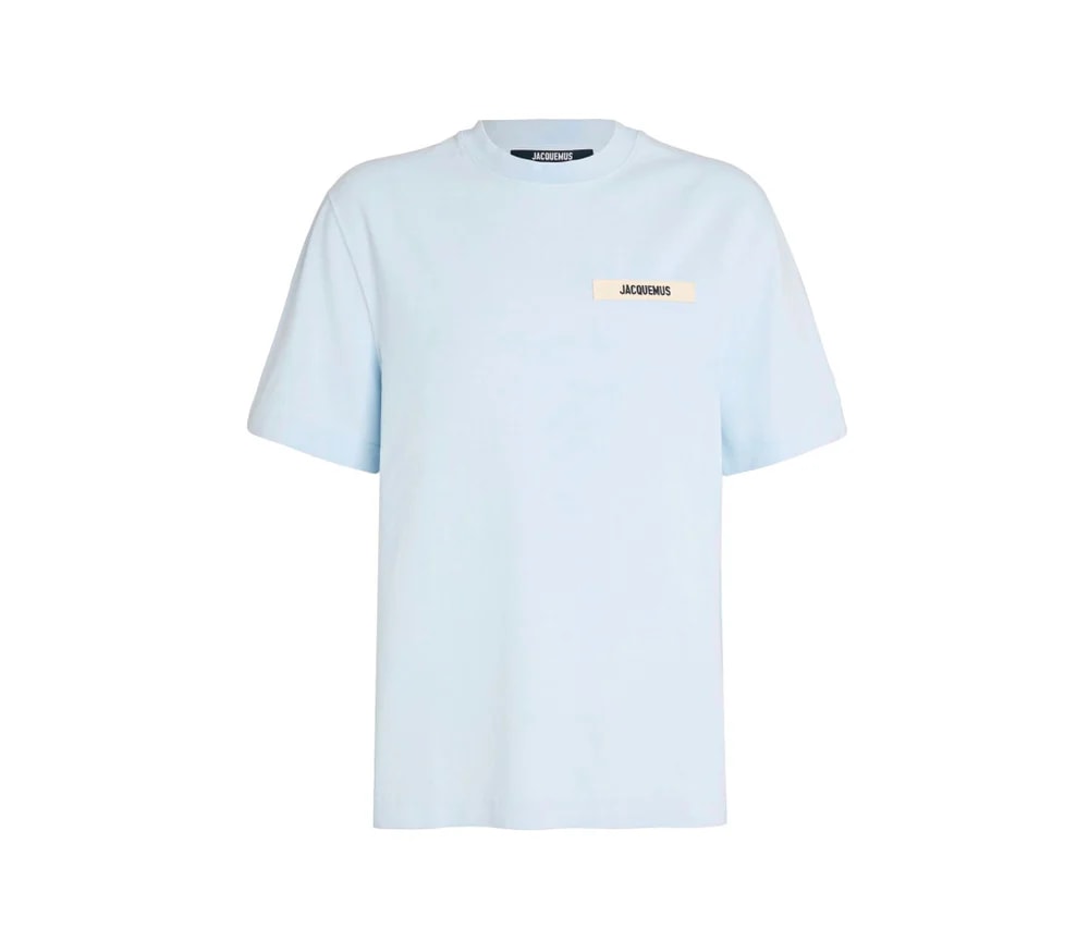JACQUEMUS LE GROSS T-SHIRT LIGHT BLUE
