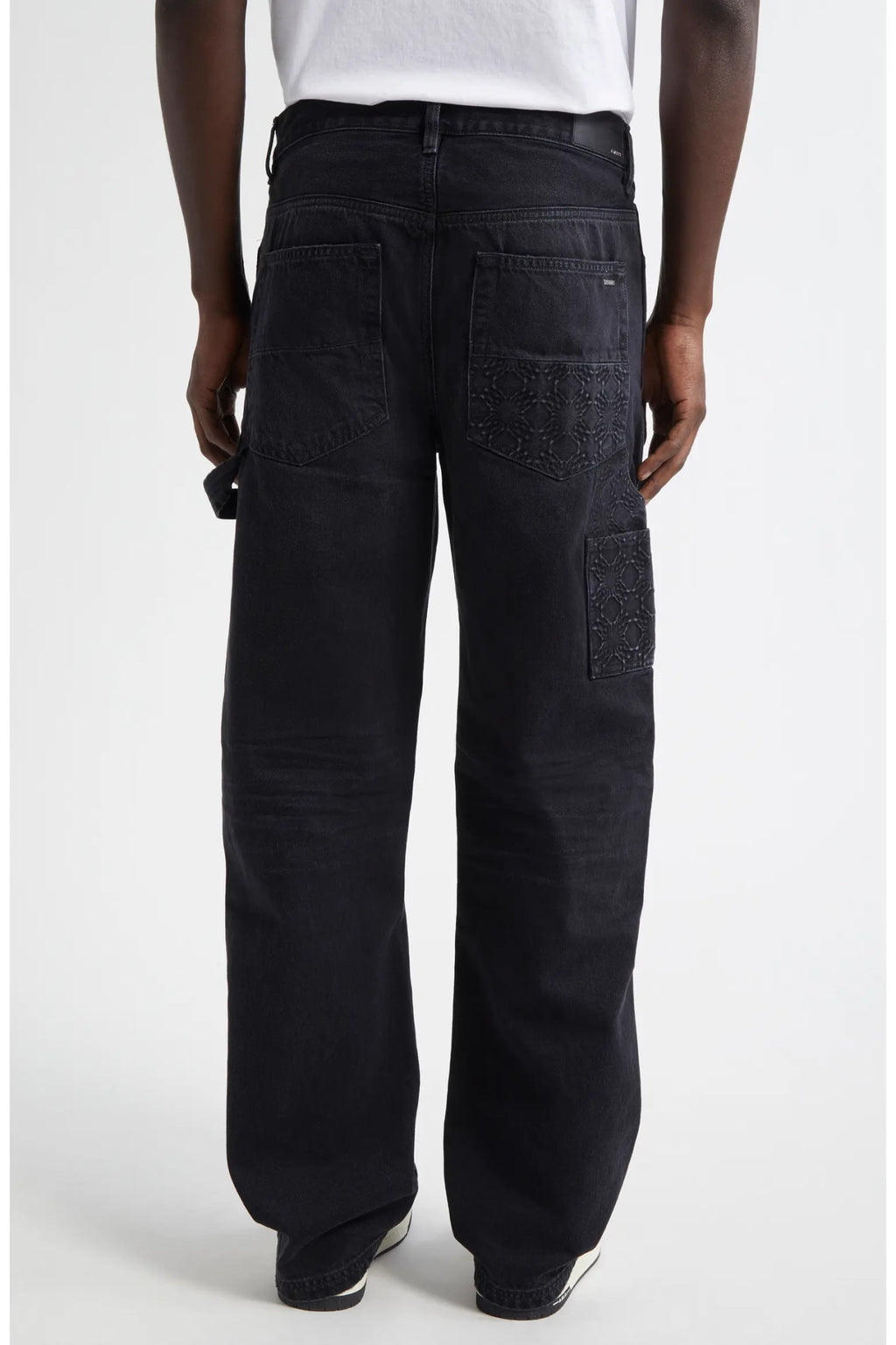 AMIRI CARPENTER MA QUAD DENIM JEANS BLACK
