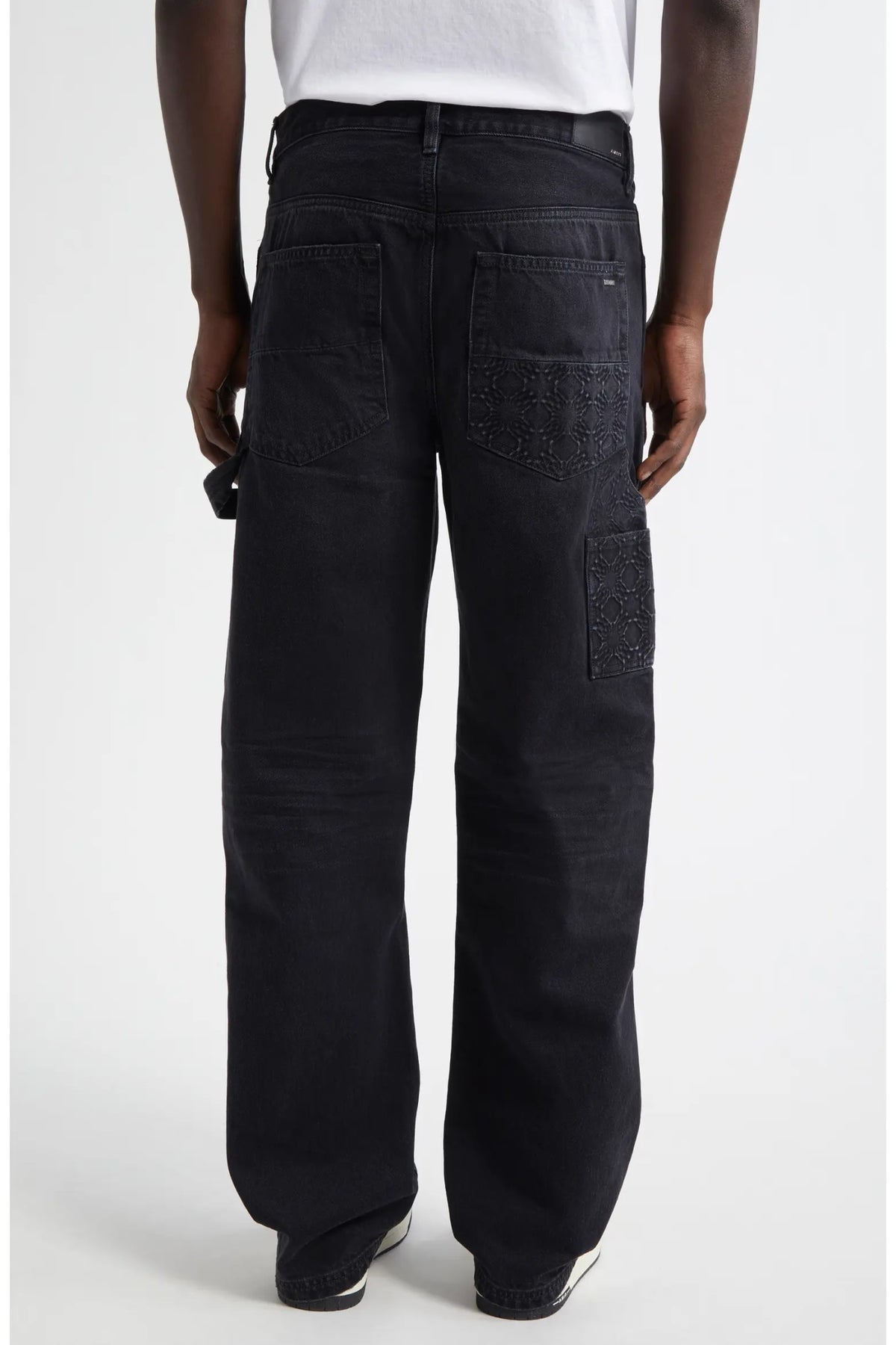 AMIRI CARPENTER MA QUAD DENIM JEANS BLACK