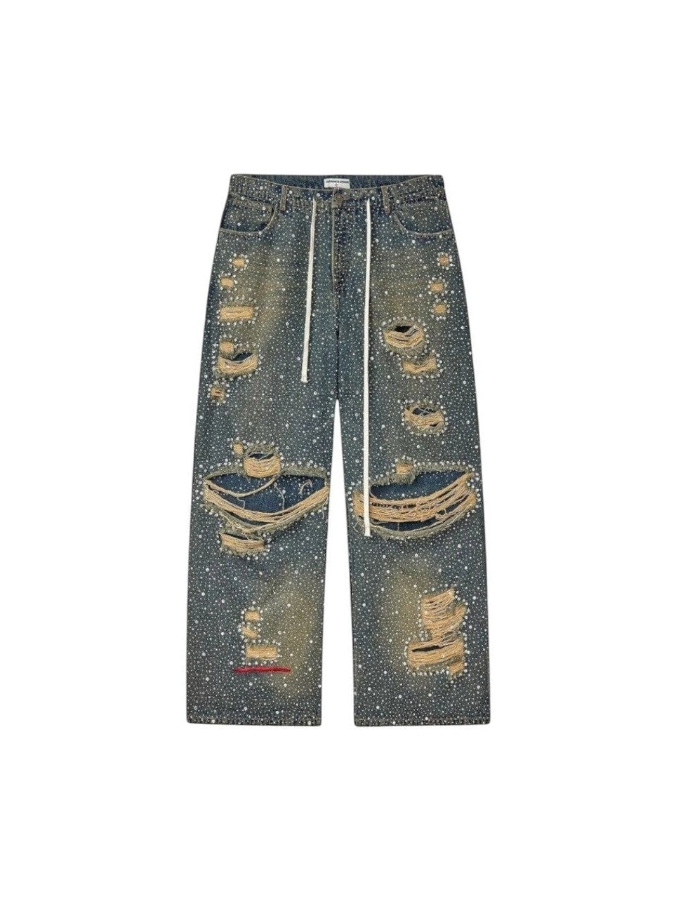 VALLEY ICED OUT DENIM DEST BLUE JEANS