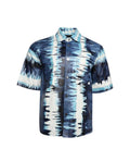 AMIRI LEATHER WATERCOLOR SHIRT