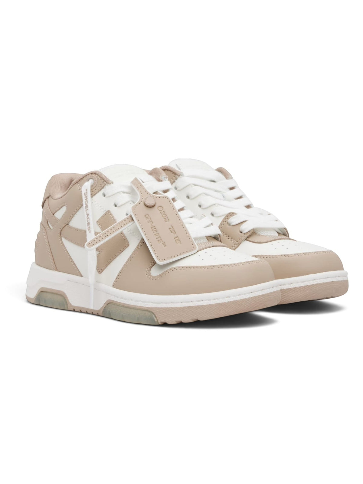 OFF WHITE OUT OF OFFICE BEIGE & WHITE