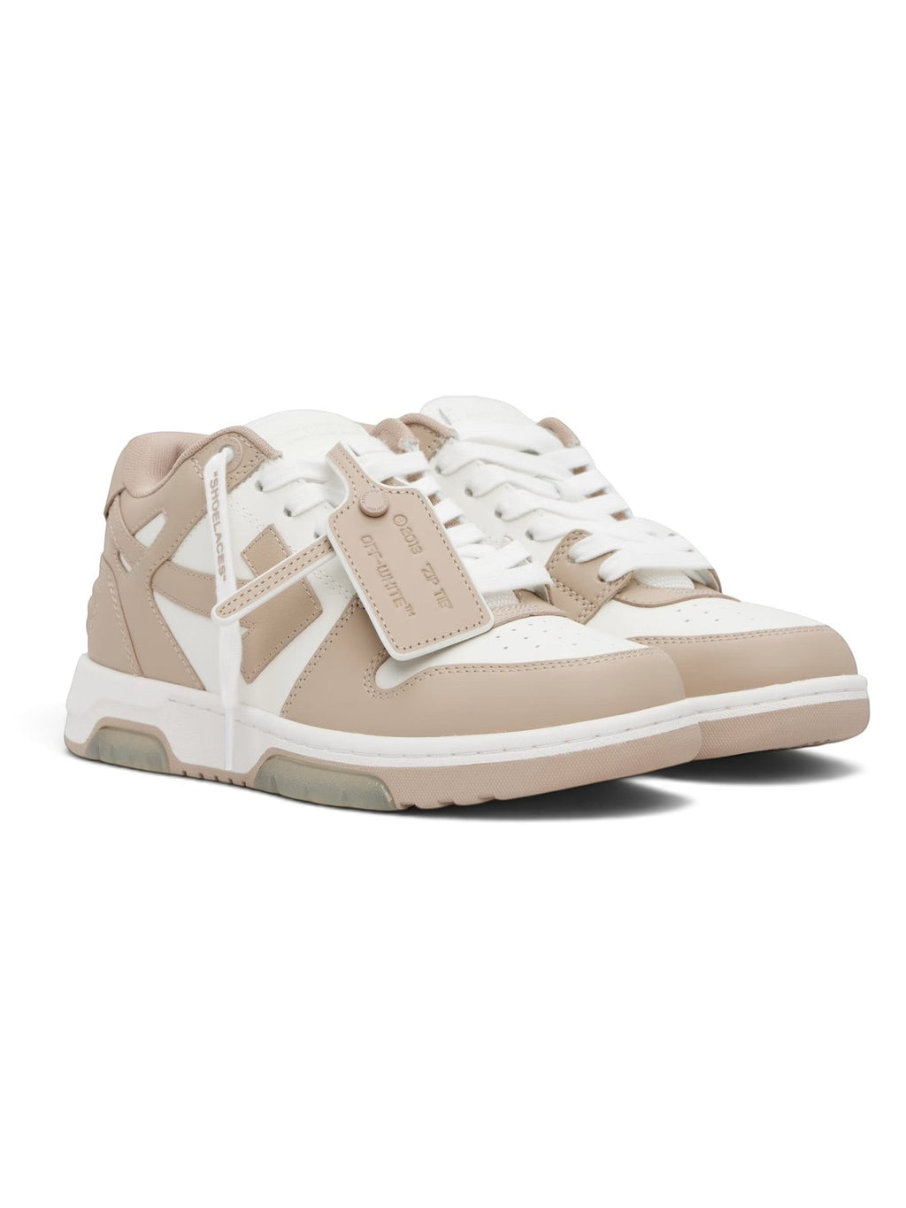 OFF WHITE OUT OF OFFICE BEIGE & WHITE