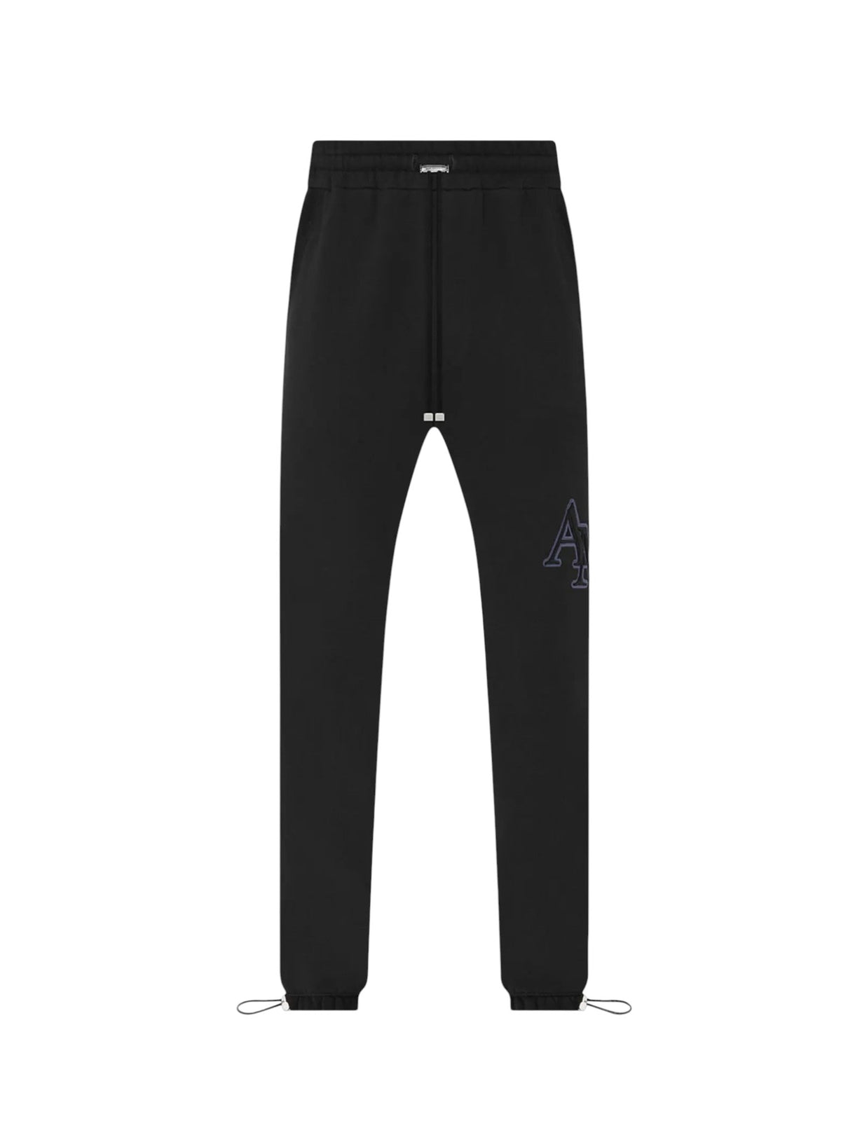 AMIRI STAGGERED SWEATPANTS BLACK
