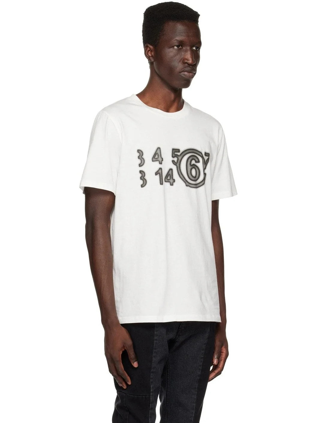 MAISON MARGIELA MM6 WHITE T SHIRT