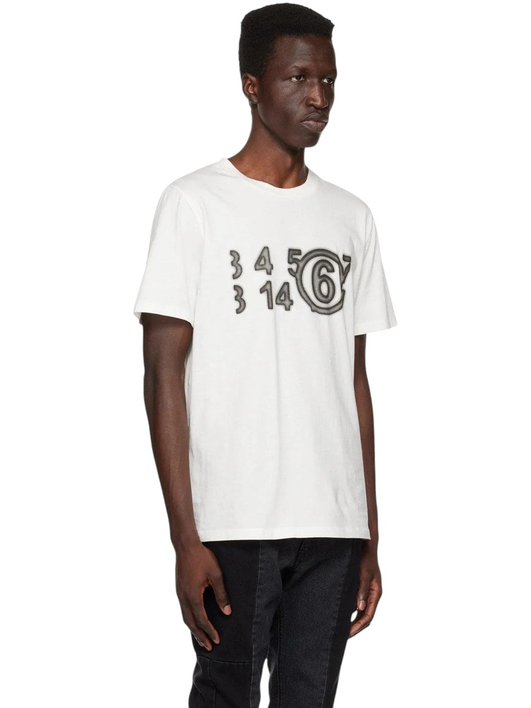 MAISON MARGIELA MM6 WHITE T SHIRT