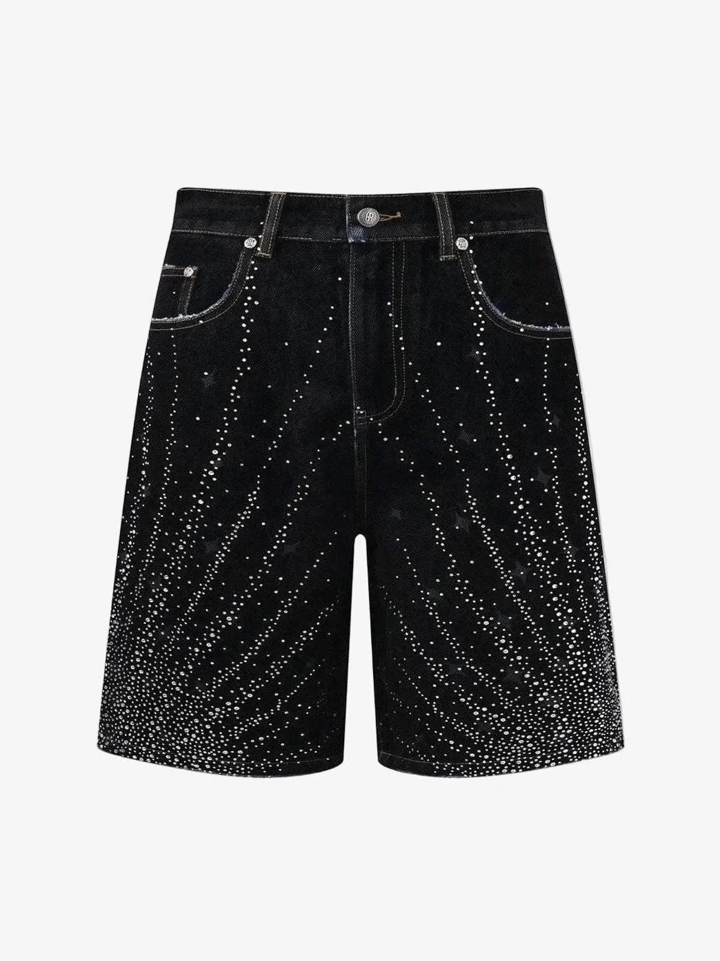 BIRTH OF ROYAL CHILD BLACK 20K STARLIGHT DIAMOND JORTS