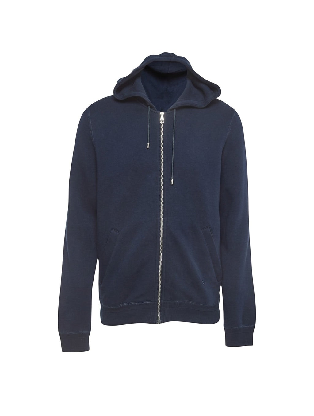 LOUIS VUITTON NAVY BLUE CLASSIC ZIP UP HOODIE