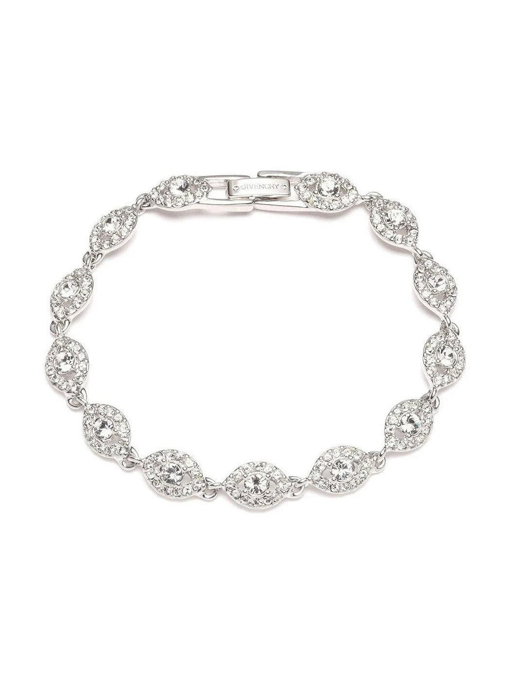 GIVENCHY BRACELET SILVER FLEX CRYSTAL