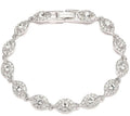 GIVENCHY BRACELET SILVER FLEX CRYSTAL
