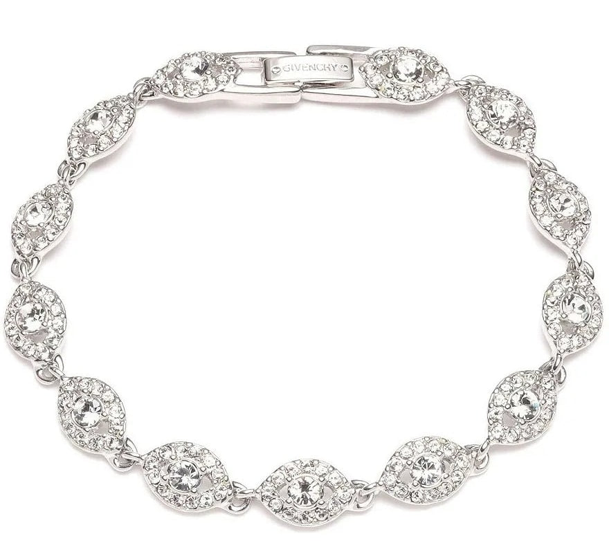 GIVENCHY BRACELET SILVER FLEX CRYSTAL