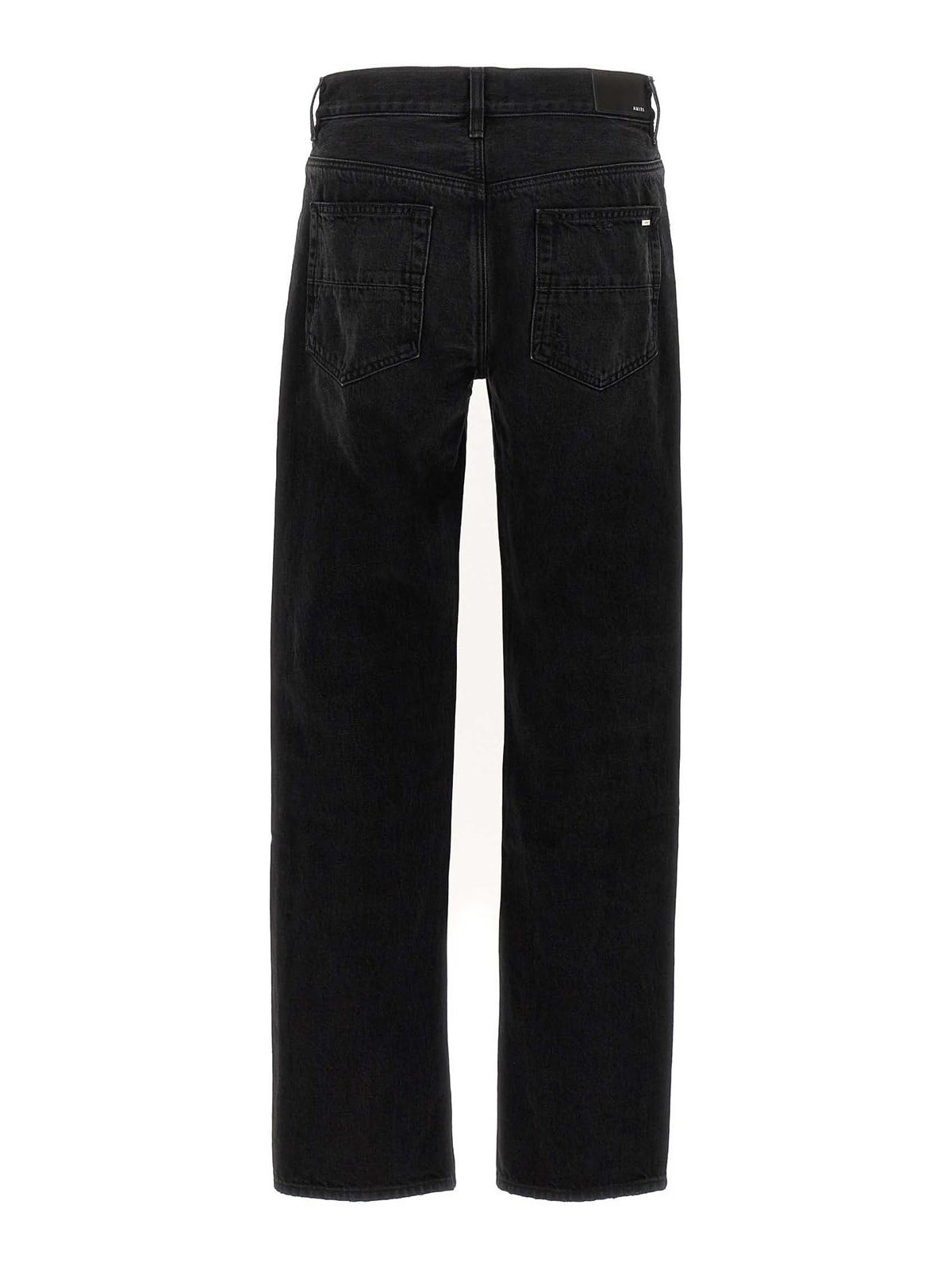 AMIRI BANDANA REPAIRED JEANS BLACK