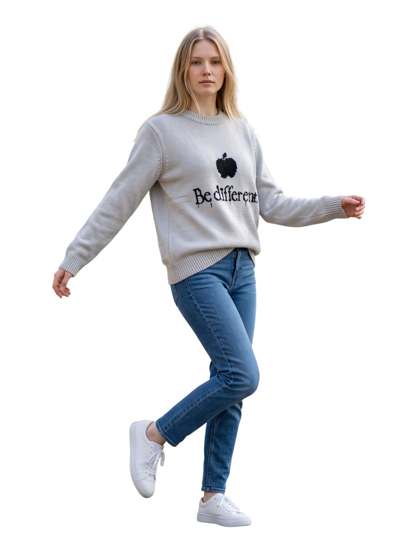 BALENCIAGA BE DIFFERENT KNIT CREWNECK