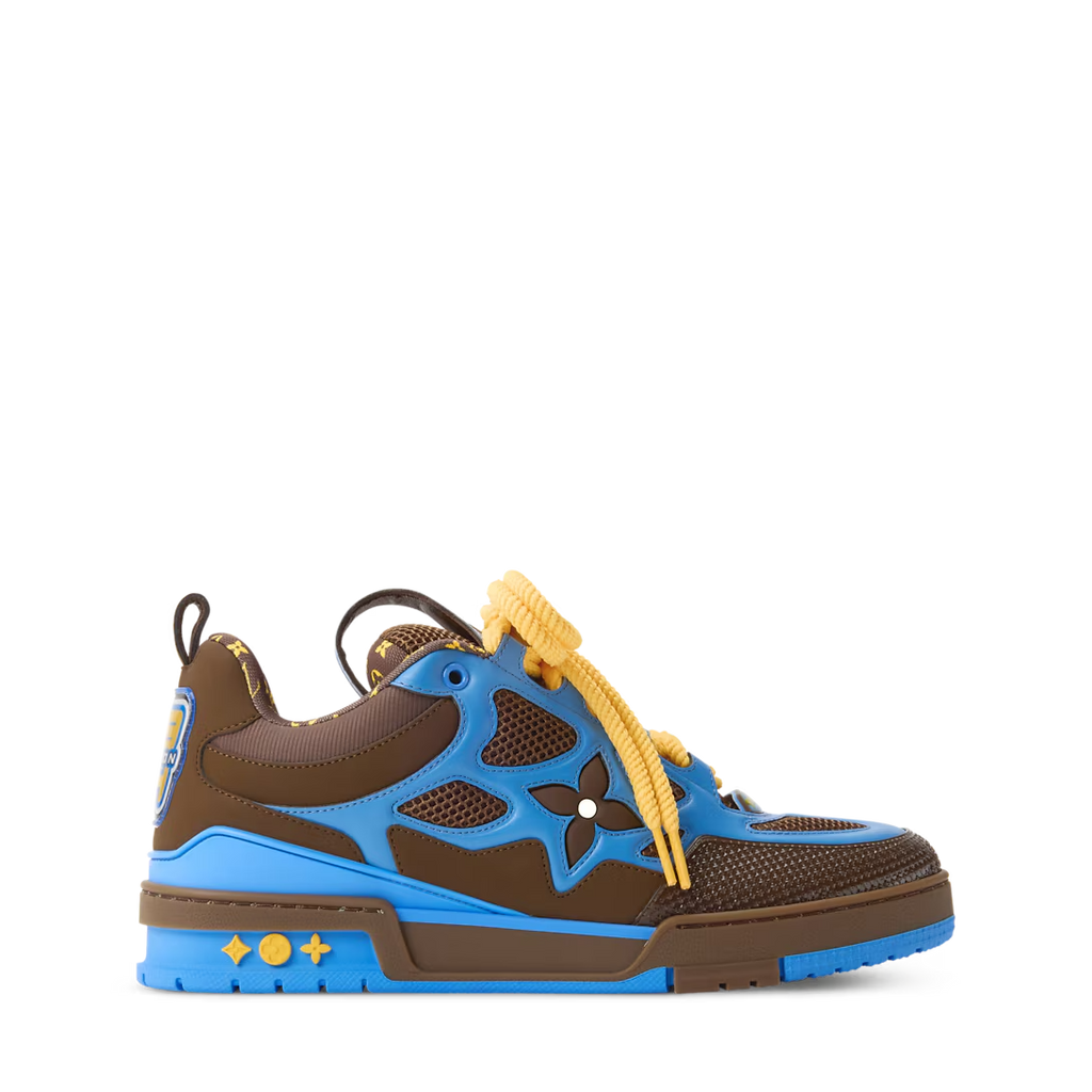 LOUIS VUITTON LV SKATE BROWN BLUE YELLOW
