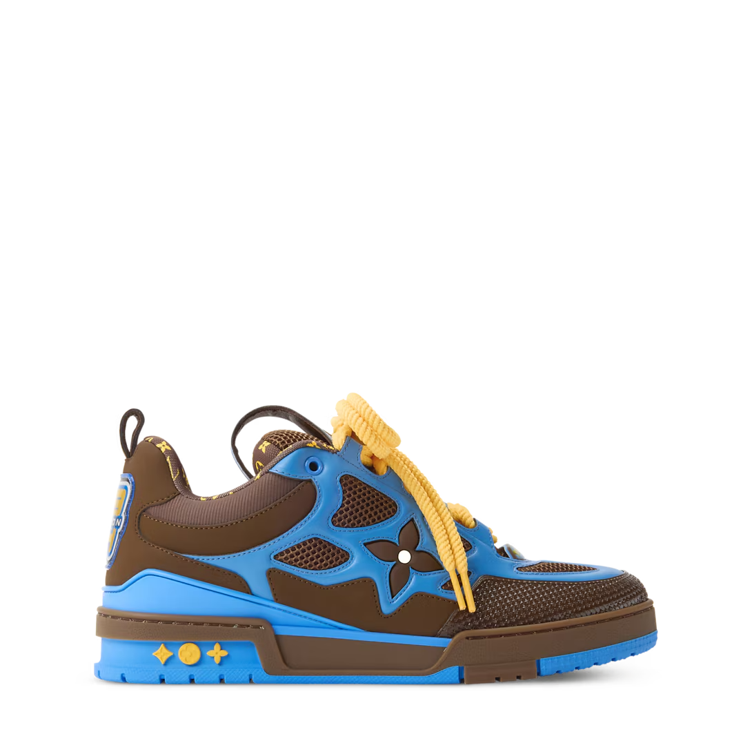 LOUIS VUITTON LV SKATE BROWN BLUE YELLOW