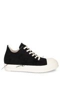 RICK OWENS RAMONES LOW SLASH DISTRESSED