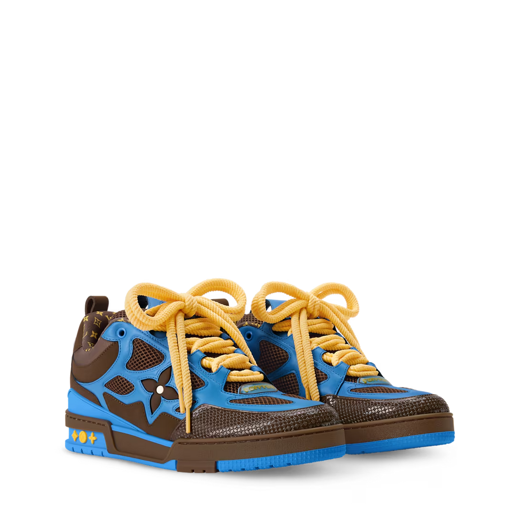 LOUIS VUITTON LV SKATE BROWN BLUE YELLOW